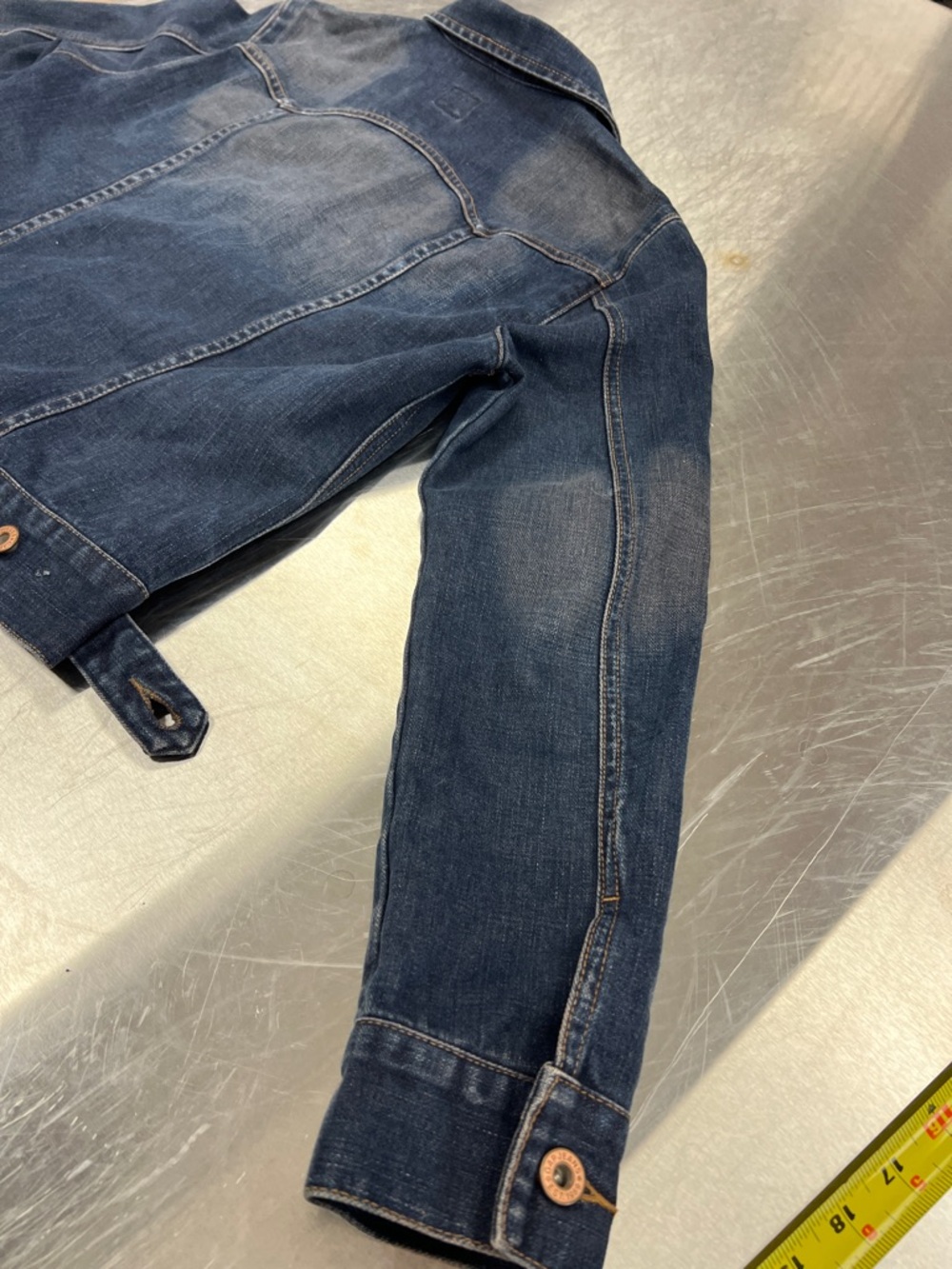 GAP Dark Blue Denim Jean Jacket for Women - Picture 10 of 12